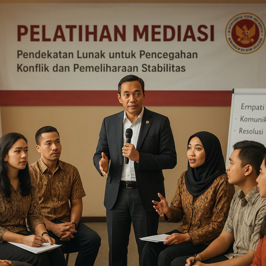 BIN Gelar Pelatihan Mediasi bagi Tokoh Muda dari Daerah Rawan Konflik