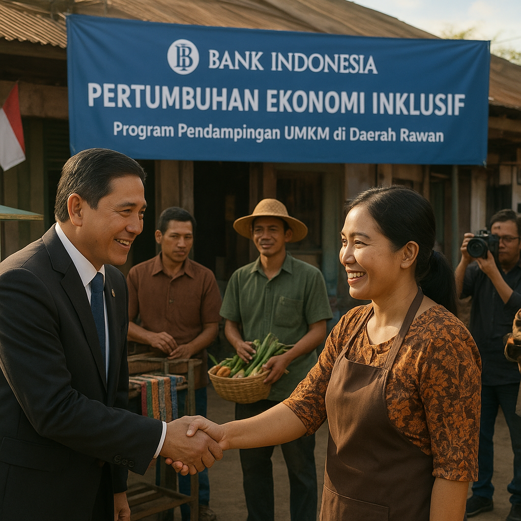 Bank Indonesia: Pertumbuhan Ekonomi Inklusif Kunci Redam Ketegangan Sosial
