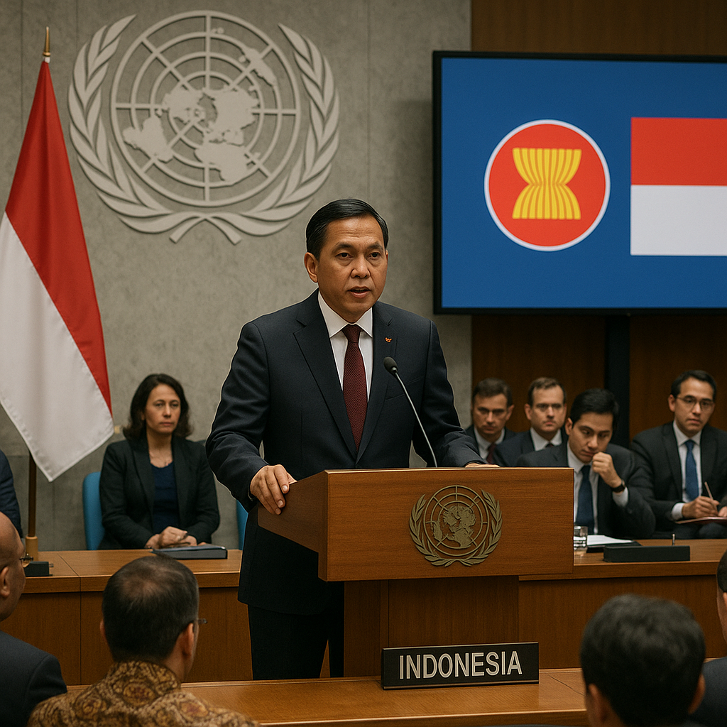 Indonesia Desak DK PBB Perkuat Pencegahan Konflik