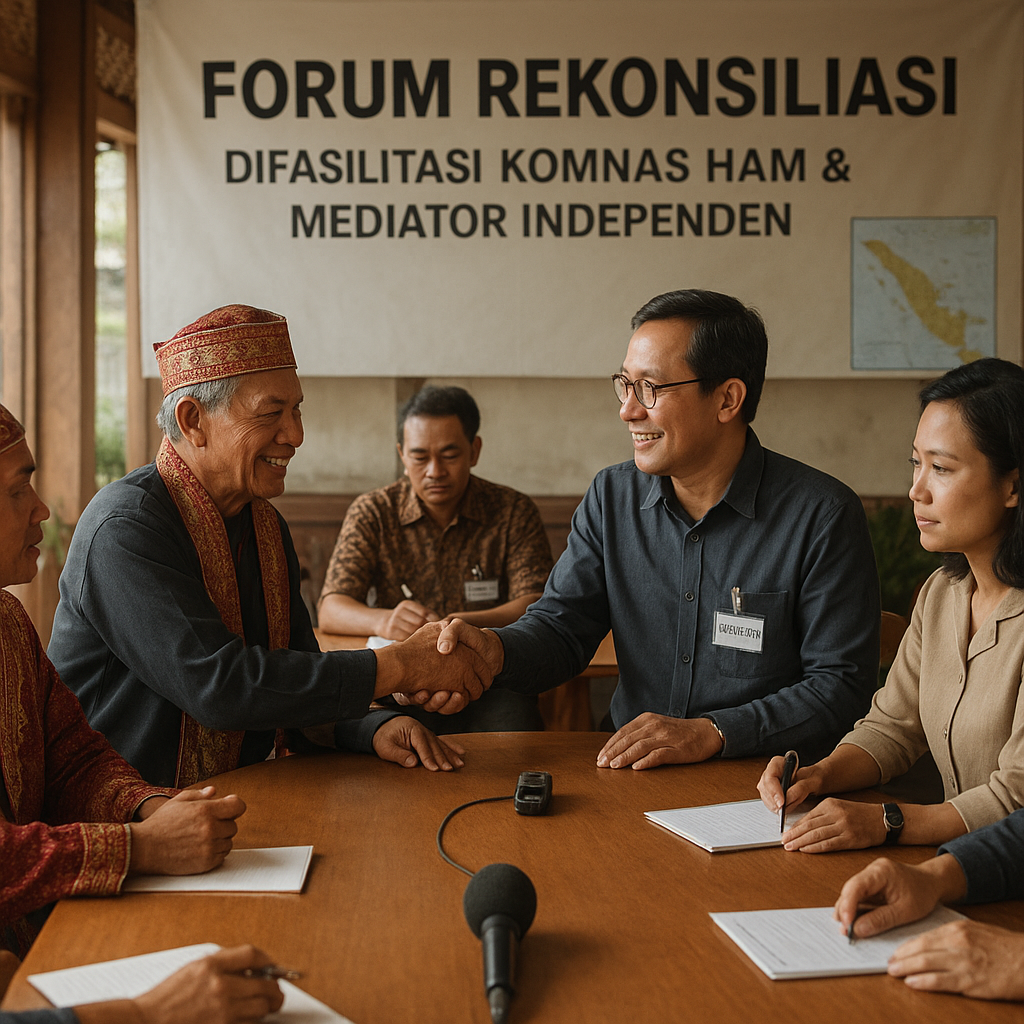 Forum Rekonsiliasi Digelar untuk Korban Konflik Agraria di Sumatera