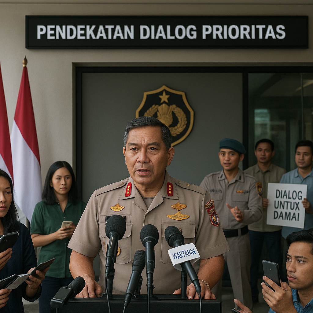 Kepala Polri: Penanganan Demonstrasi dengan Pendekatan Dialog Prioritas