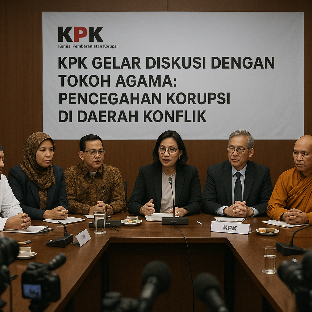 KPK Gelar Diskusi dengan Tokoh Agama Bahas Pencegahan Korupsi di Daerah Konflik