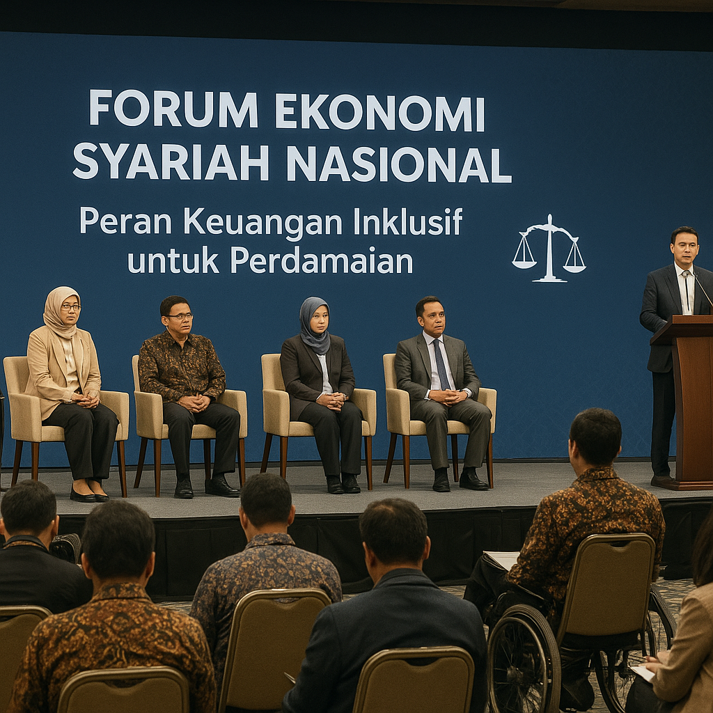 Forum Ekonomi Syariah Nasional Bahas Peran Keuangan Inklusif untuk Perdamaian
