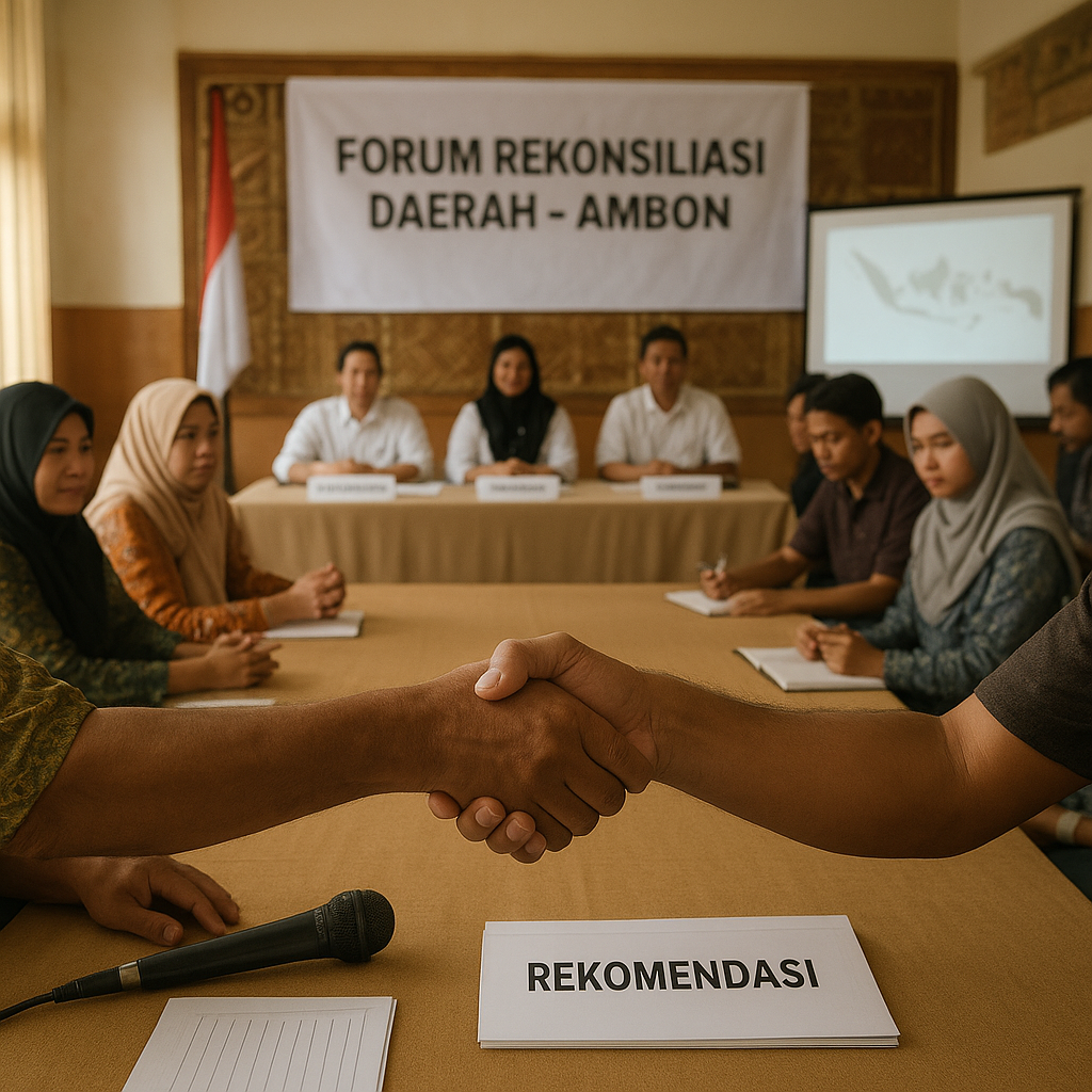 Forum Rekonsiliasi Daerah Digelar di Ambon, Dorong Pemulihan Pasca-Konflik Berkelanjutan
