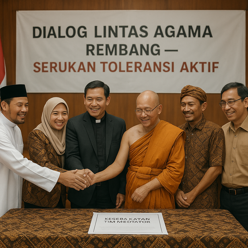 Tokoh Lintas Agama Rembang Gelar Dialog Publik, Serukan Toleransi Aktif di Tengah Perbedaan