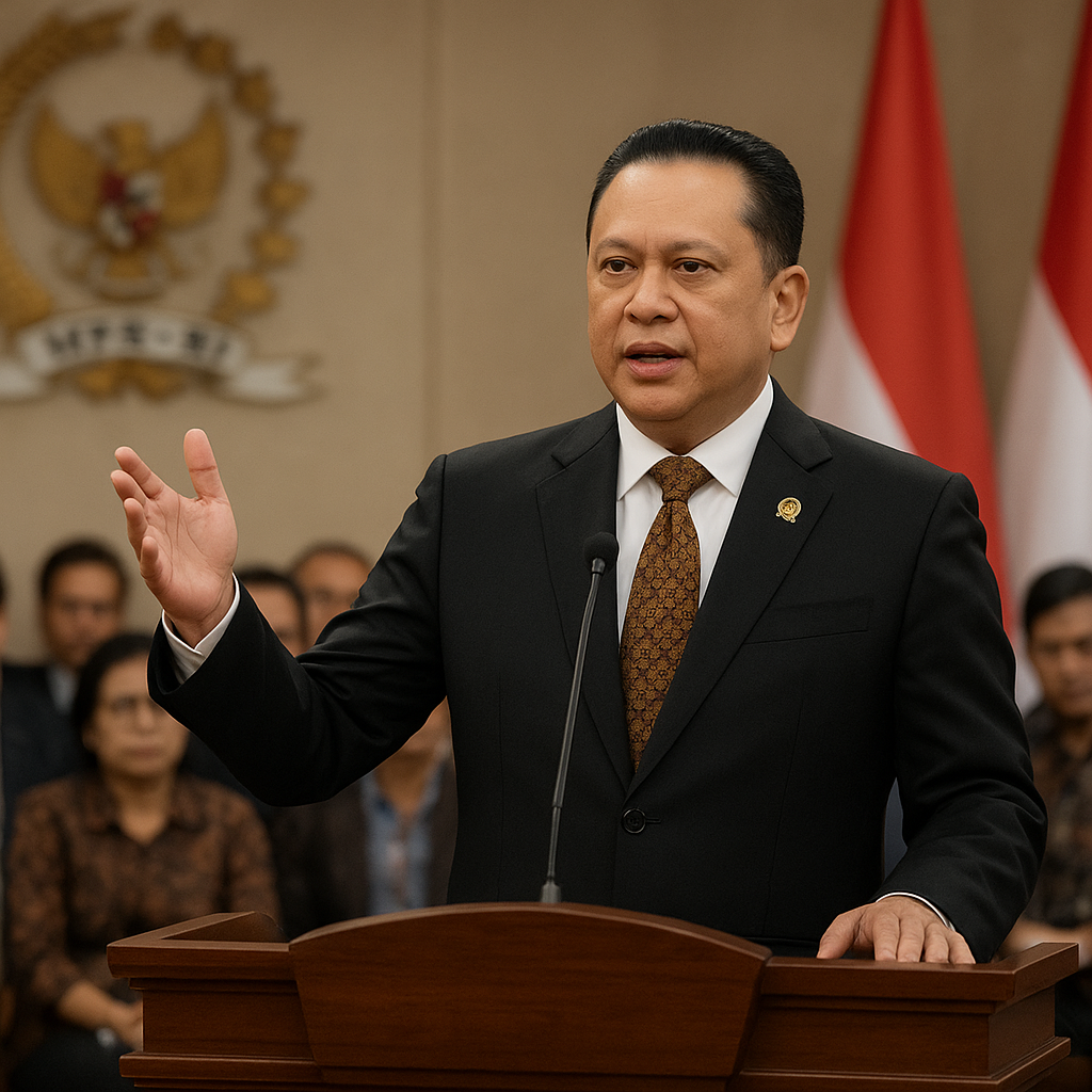 Ketua MPR Ajak Elite Politik Kembali ke Semangat Musyawarah untuk Mufakat