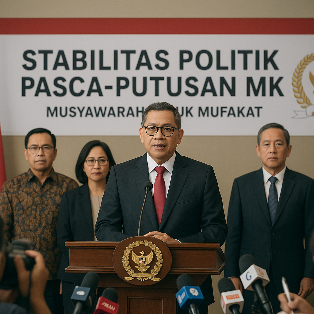 Ketua MPR Ajak Semua Pihak Jaga Stabilitas Politik Pasca-Putusan MK, Tekankan Prinsip Musyawarah