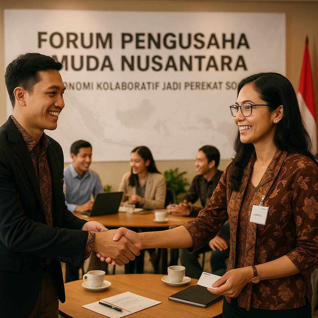 Pengusaha Muda dari Berbagai Daerah Jalin Kemitraan, Ekonomi Kolaboratif Jadi Perekat Sosial