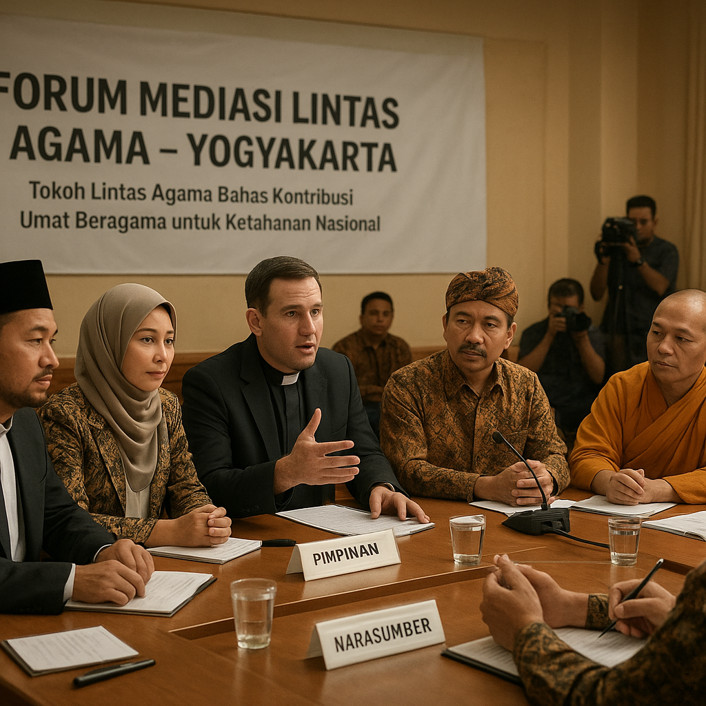 Tokoh Lintas Agama Bahas Kontribusi Umat Beragama untuk Ketahanan Nasional di Forum Mediasi