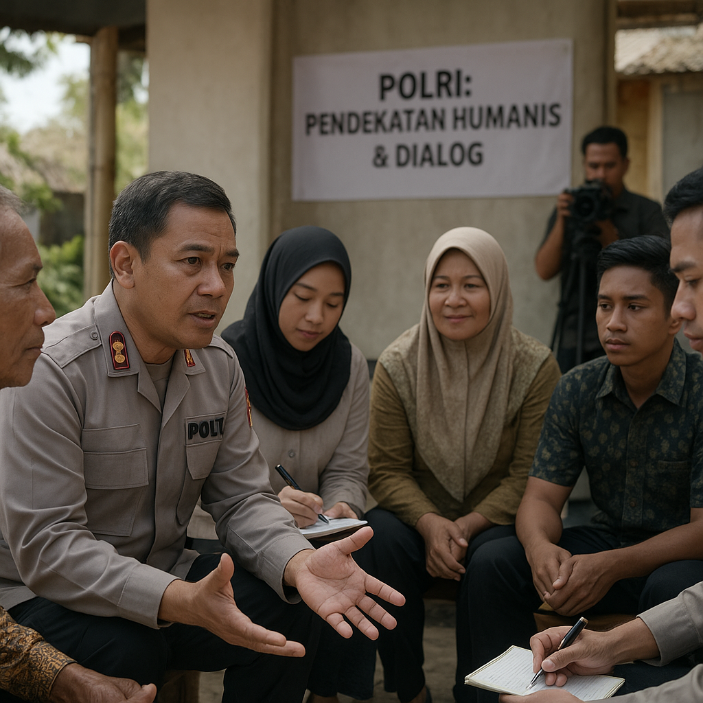 Polri Kembali Tekankan Pendekatan Humanis dalam Penanganan Konflik Sosial