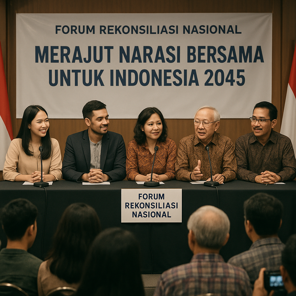 Forum Rekonsiliasi Nasional Akan Gelar Dialog Lintas Generasi Soal Masa Depan Bangsa