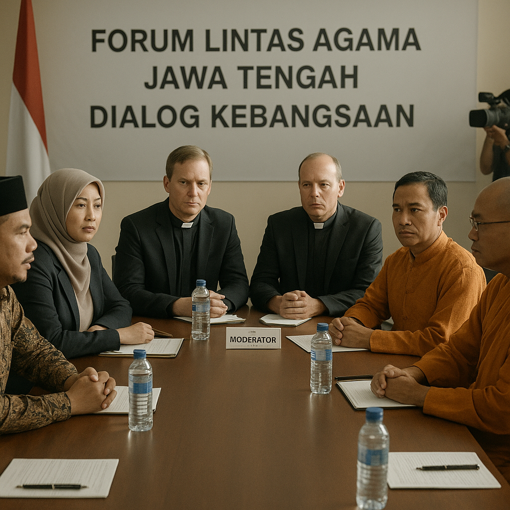 Forum Lintas Agama Jawa Tengah Gelar Dialog Kebangsaan