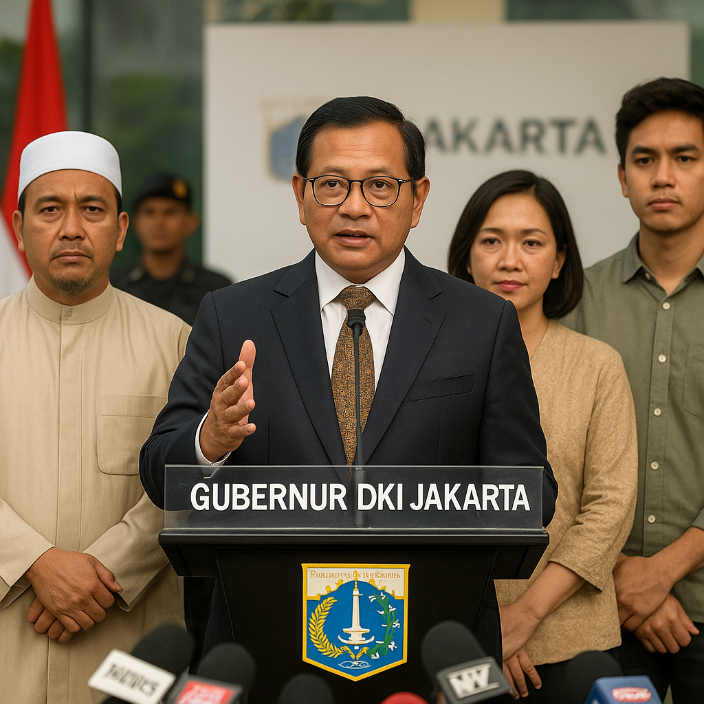 Langkah Gubernur DKI Atasi Bentrok Maut di Menteng, Libatkan Tokoh Agama
