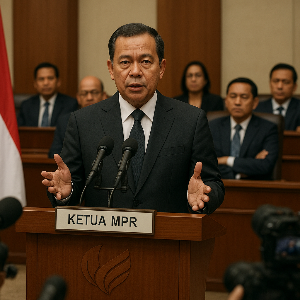 Ketua MPR Ajak Elite Politik Tinggalkan Retorika Bermusuhan, Fokus pada Dialog Substansial