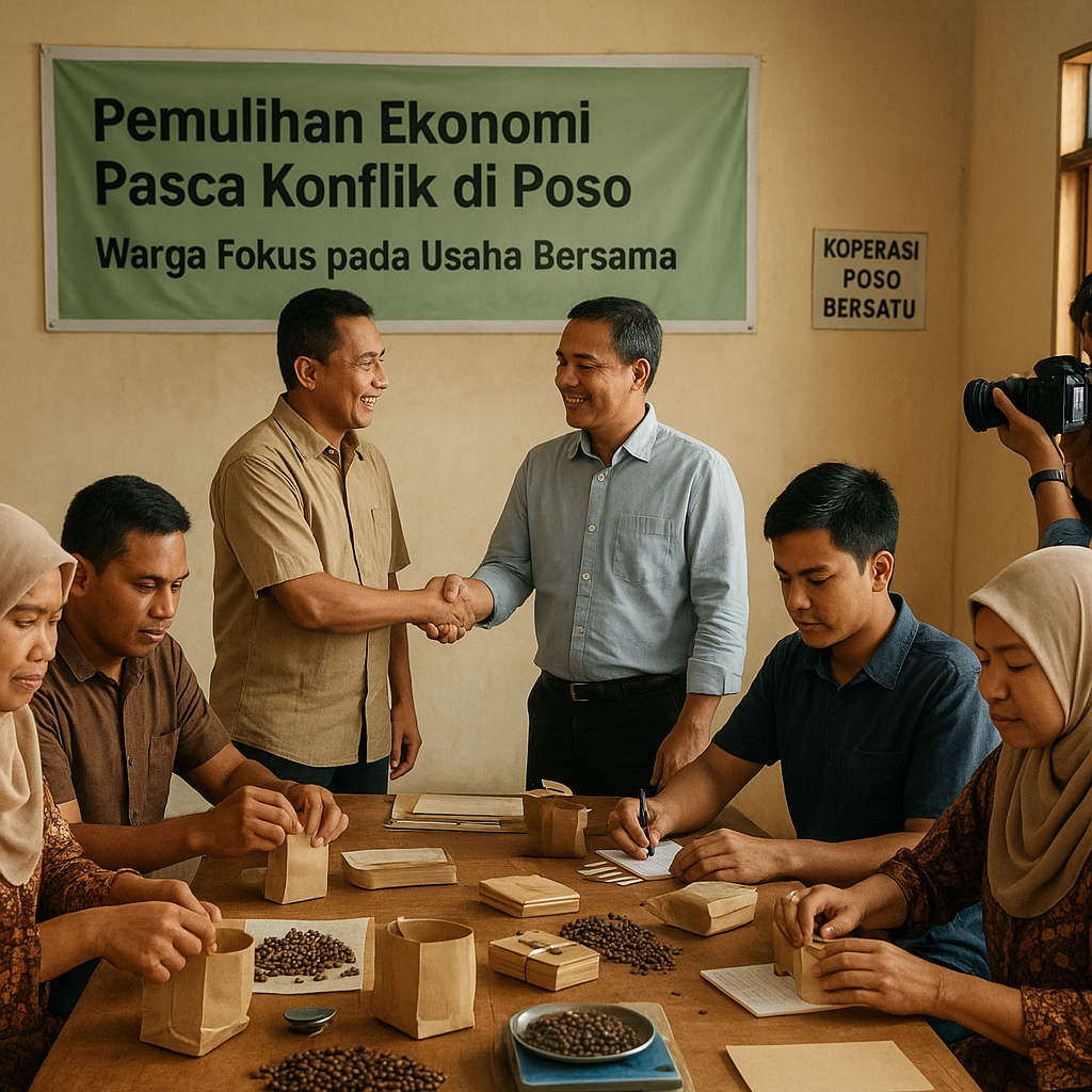 Pemulihan Ekonomi Pasca Konflik di Poso Diapresiasi, Warga Fokus pada Usaha Bersama