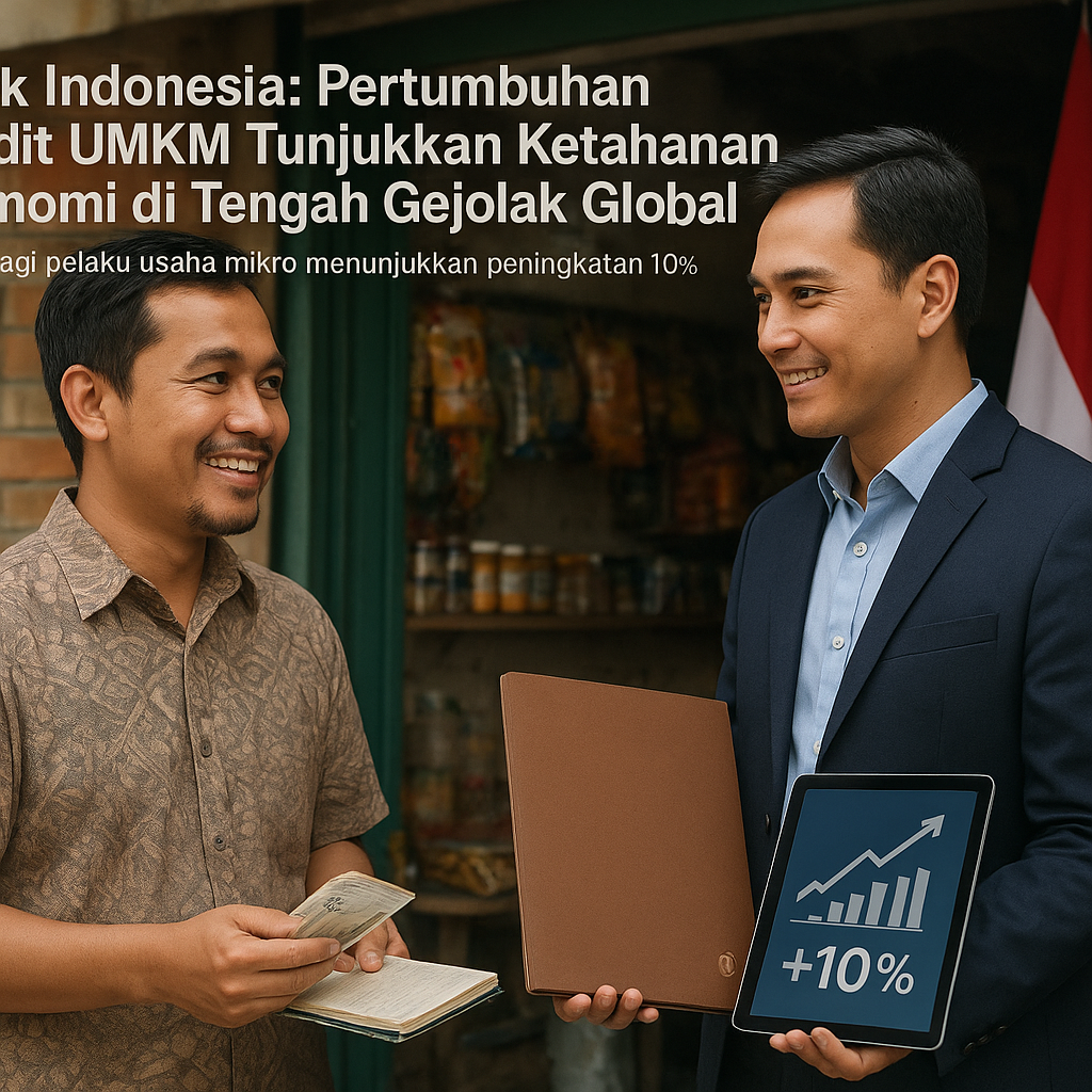 Bank Indonesia: Pertumbuhan Kredit UMKM Tunjukkan Ketahanan Ekonomi di Tengah Gejolak Global