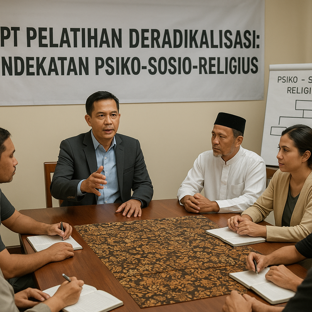 BNPT Gelar Pelatihan Deradikalisasi bagi Mantan Napiter dengan Pendekatan Psiko-Sosio-Religius