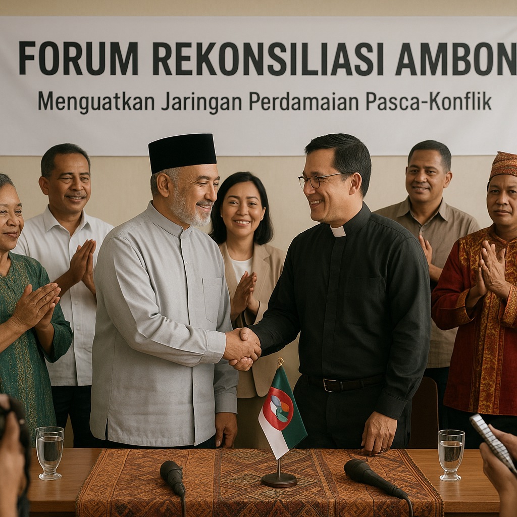 Forum Rekonsiliasi Digelar di Ambon, Perkuat Jaringan Perdamaian Pasca-Konflik