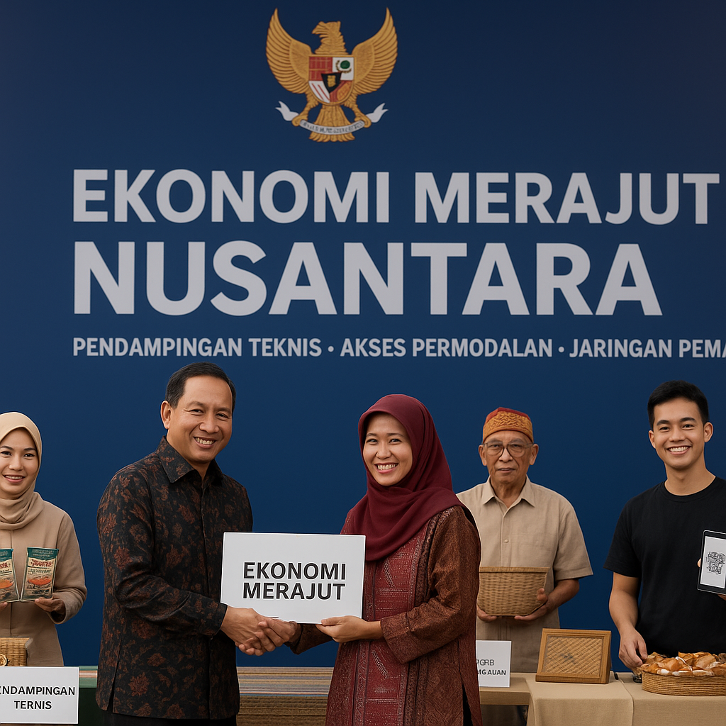 Pemerintah Luncurkan Program "Ekonomi Merajut Nusantara" untuk Perkuat UMKM Lintas Kelompok