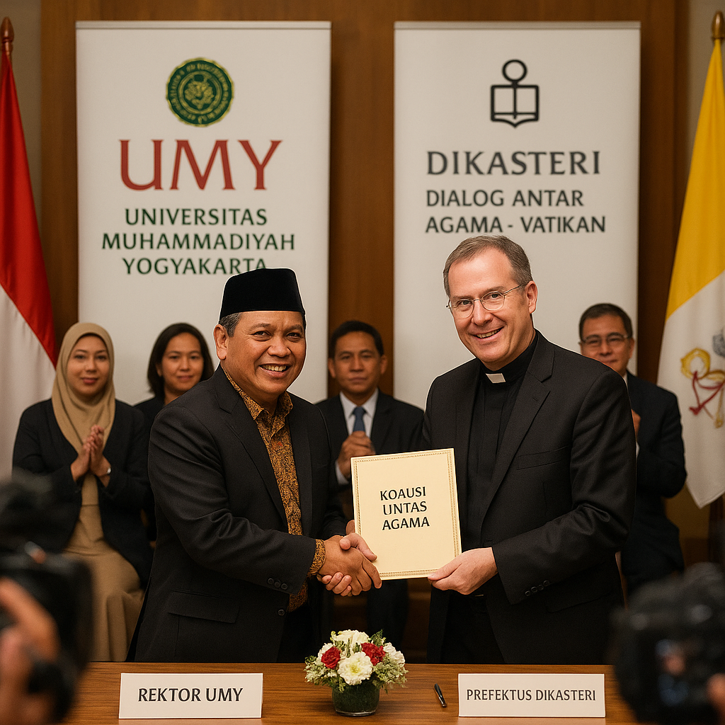 UMY dan Vatikan Sepakat Hentikan Perang Ekonomi