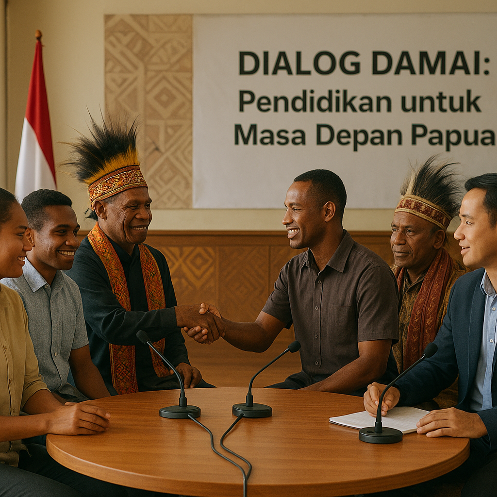 Tokoh Adat Papua dan Pemuda Gelar Dialog Damai di Jayapura, Bahas Peningkatan Pendidikan
