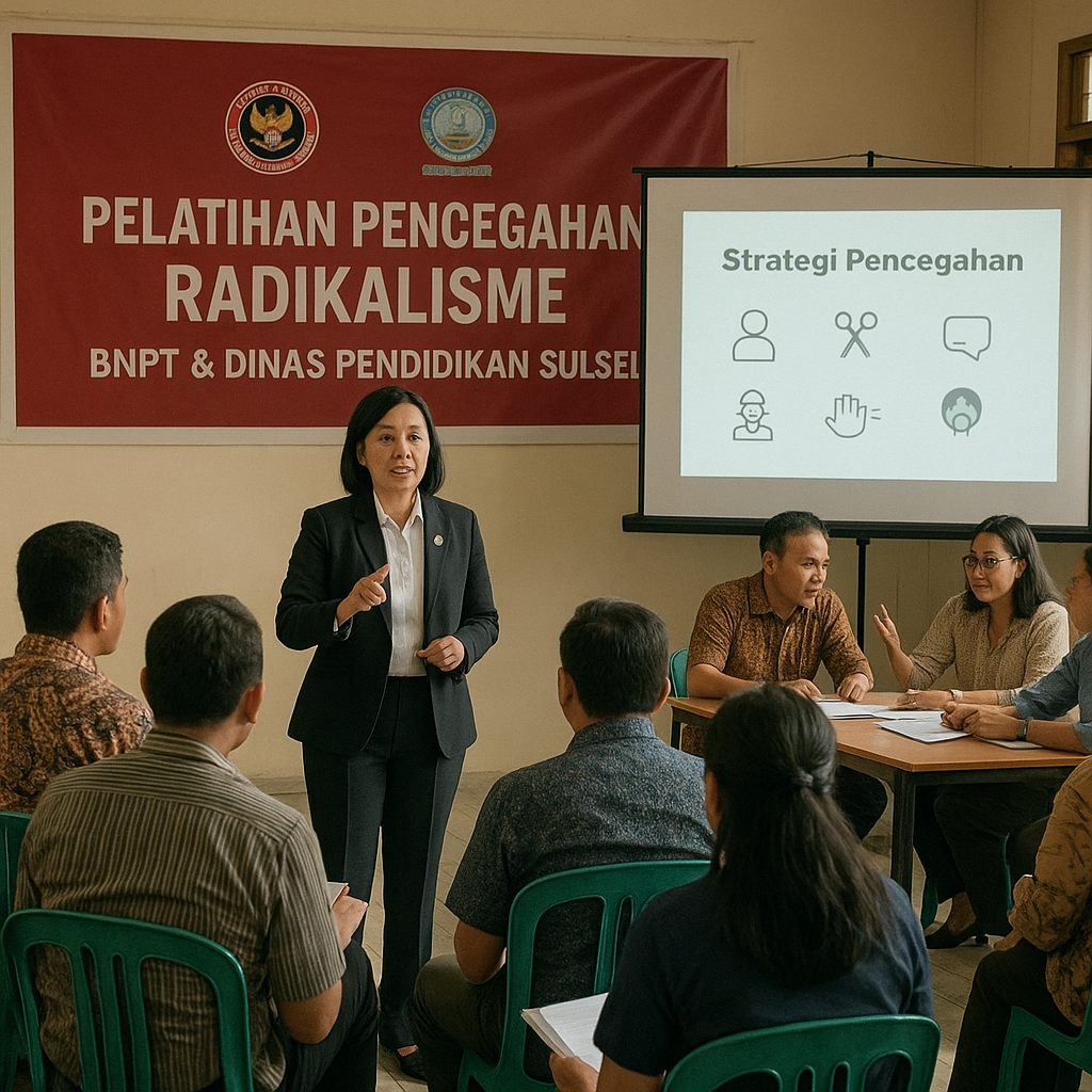 BNPT Gelar Pelatihan Bersama untuk Mencegah Radikalisme di Kalangan Pelajar