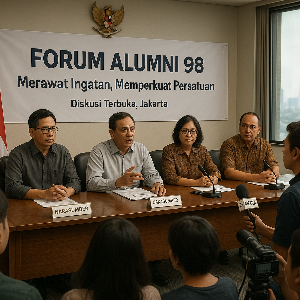 Forum Alumni 98 Gelar Diskusi: Refleksi Reformasi untuk Memperkuat Persatuan Kini