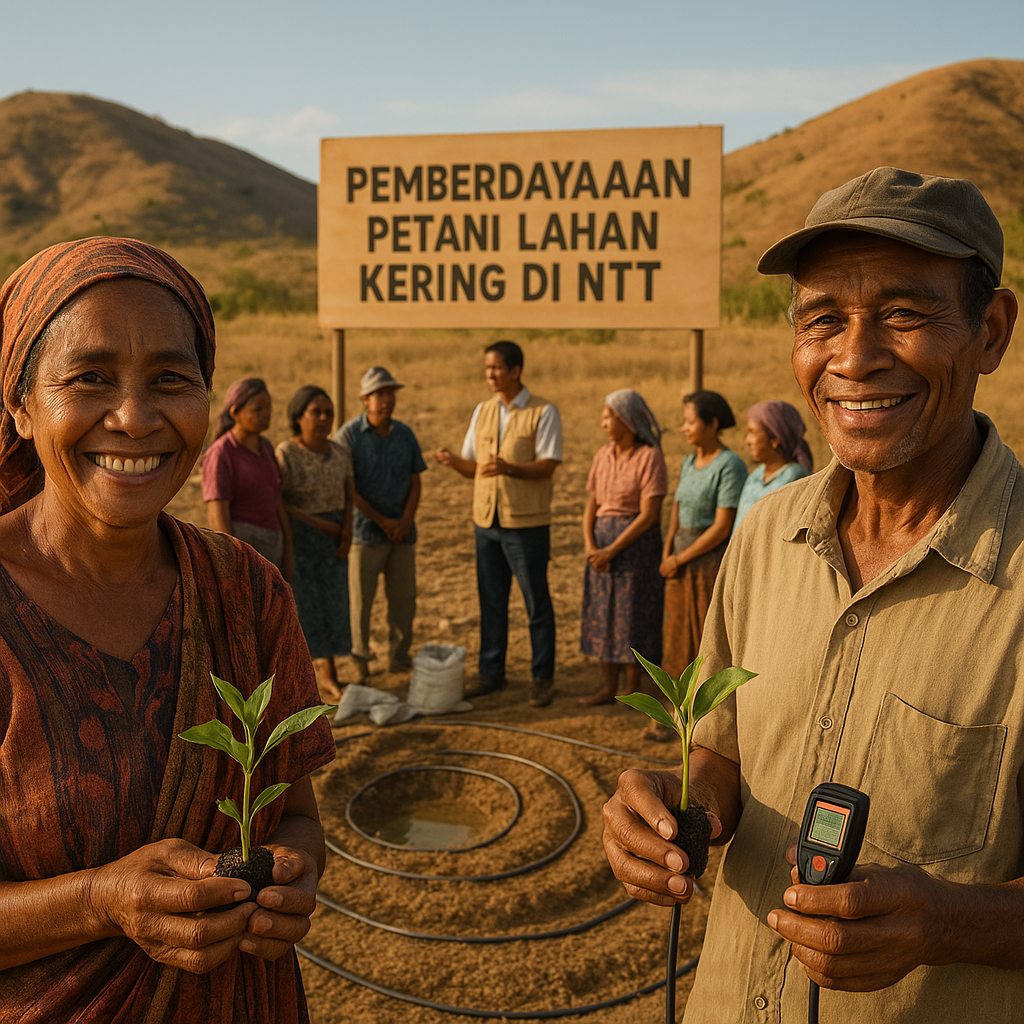 Pemberdayaan Petani Lahan Kering di NTT Diharapkan Kurangi Migrasi dan Konflik