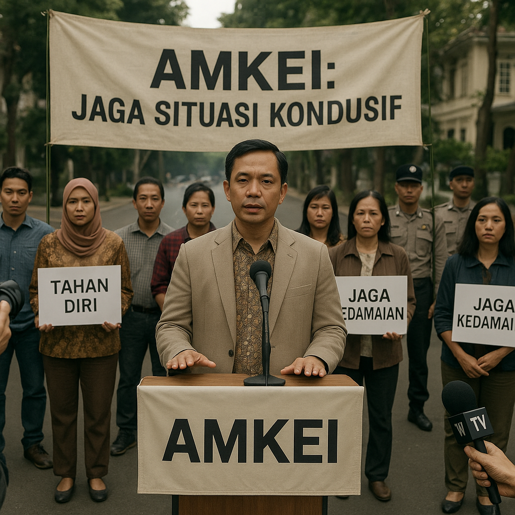 AMKEI Serukan Jaga Situasi Kondusif Usai Bentrokan di Menteng