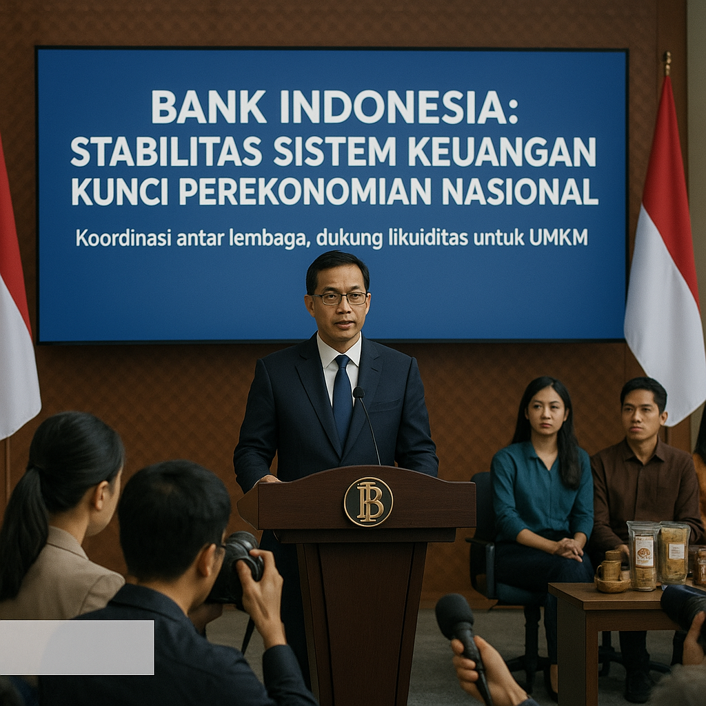 Bank Indonesia: Stabilitas Sistem Keuangan Kunci Perekonomian Nasional