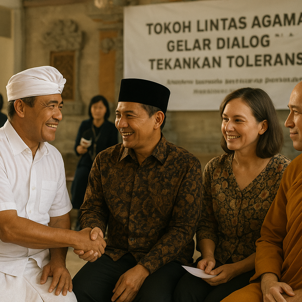 Tokoh Lintas Agama Bali Gelar Dialog, Tekankan Toleransi di Tengamg Perbedaan