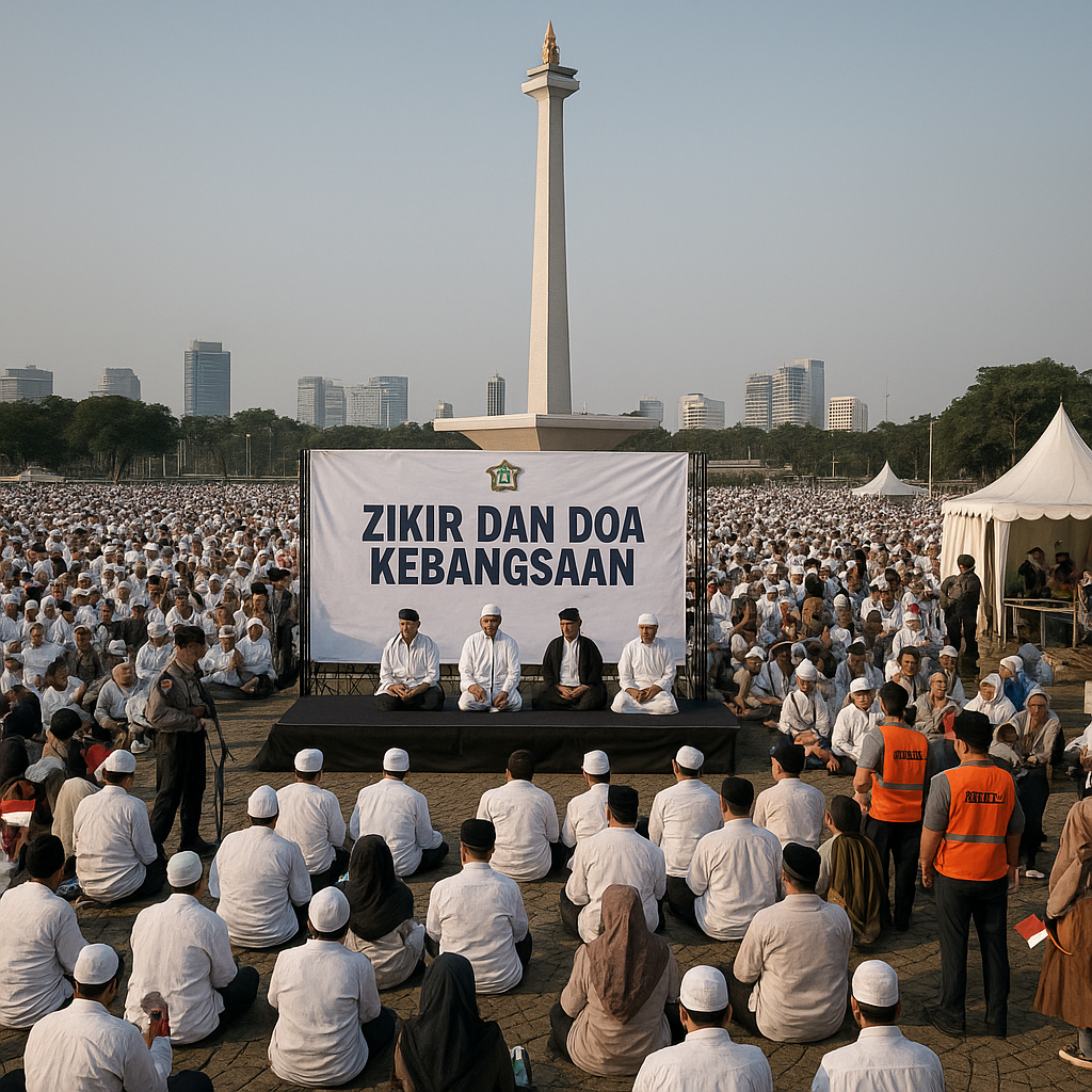 Kemenag Perkirakan 100 Ribu Orang akan Hadiri Zikir dan Doa Kebangsaan