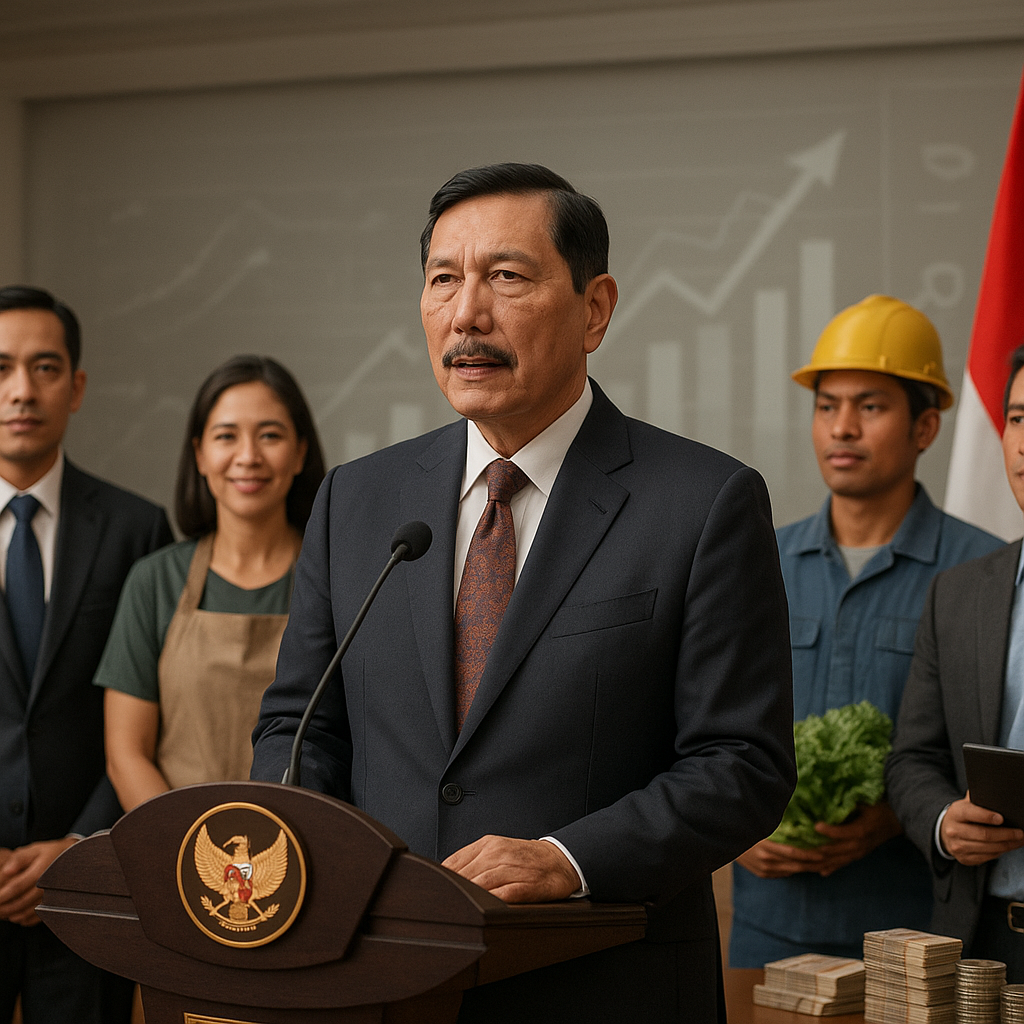 Luhut: Krisis Global Jadi Momentum Perkuat Ketahanan Ekonomi Nasional