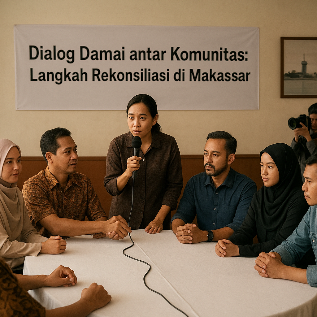 Dialog Damai antar Komunitas: Langkah Rekonsiliasi di Makassar