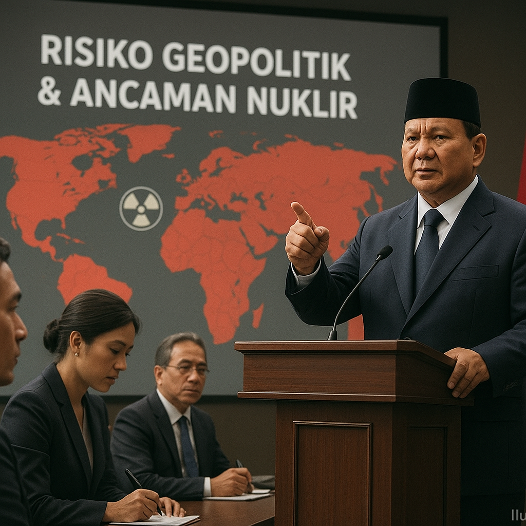 Ketika Prabowo Ingatkan Pengusaha soal Bahaya Perang Nuklir