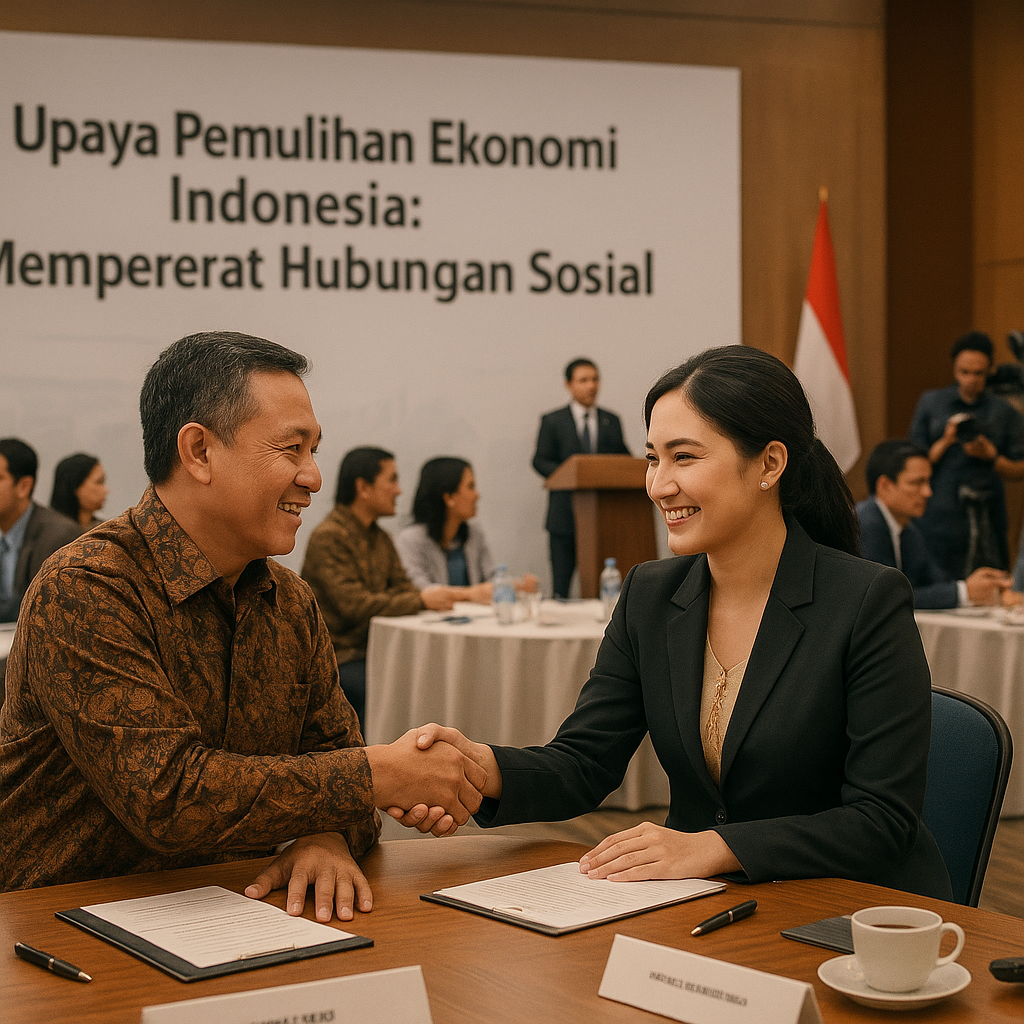 Upaya Pemulihan Ekonomi Indonesia: Mempererat Hubungan Sosial