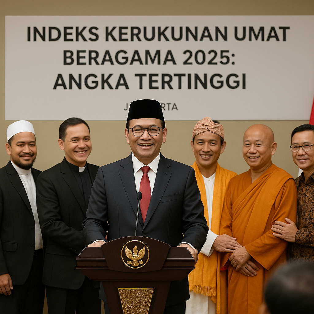 Menag: Indeks Kerukunan Beragama Era Prabowo Capai Angka Tertinggi Sejarah