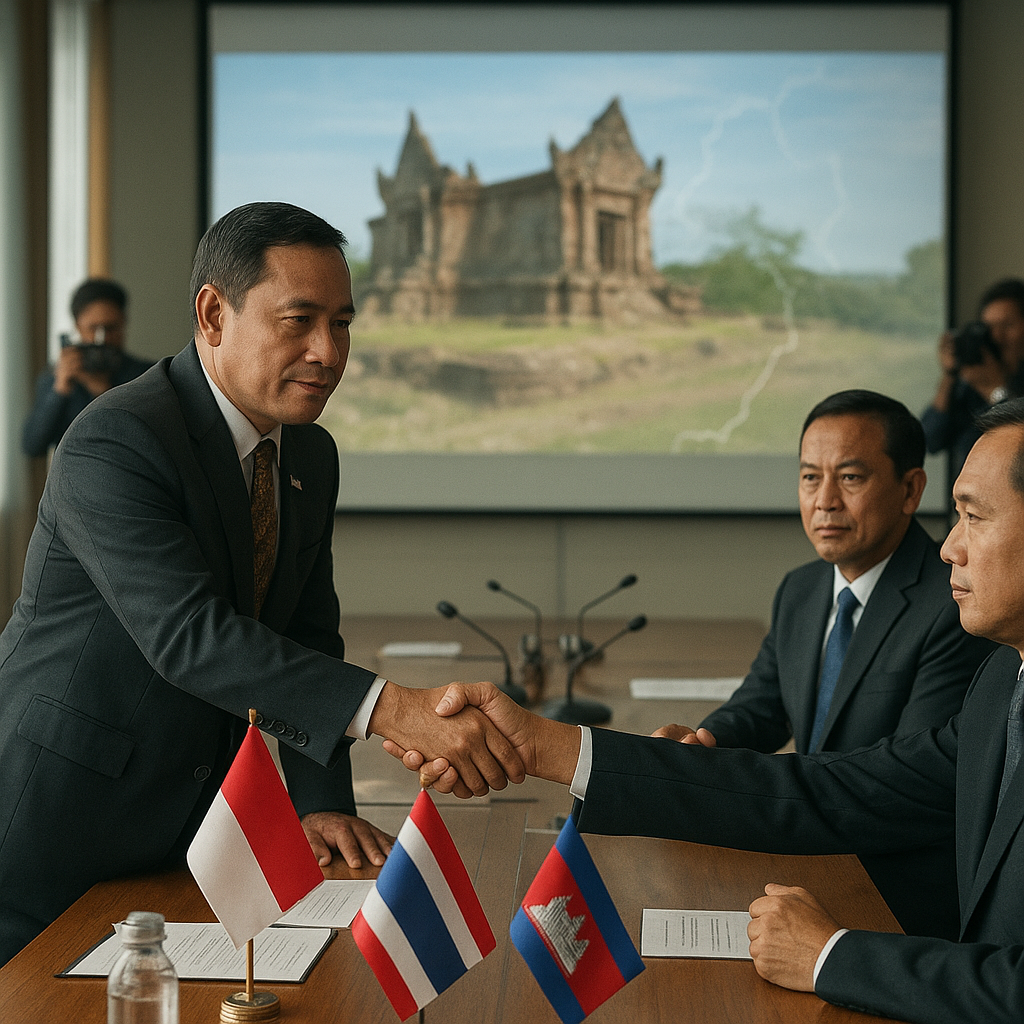 Indonesia Berpeluang Jadi Mediator Konflik Perbatasan Thailand-Kamboja