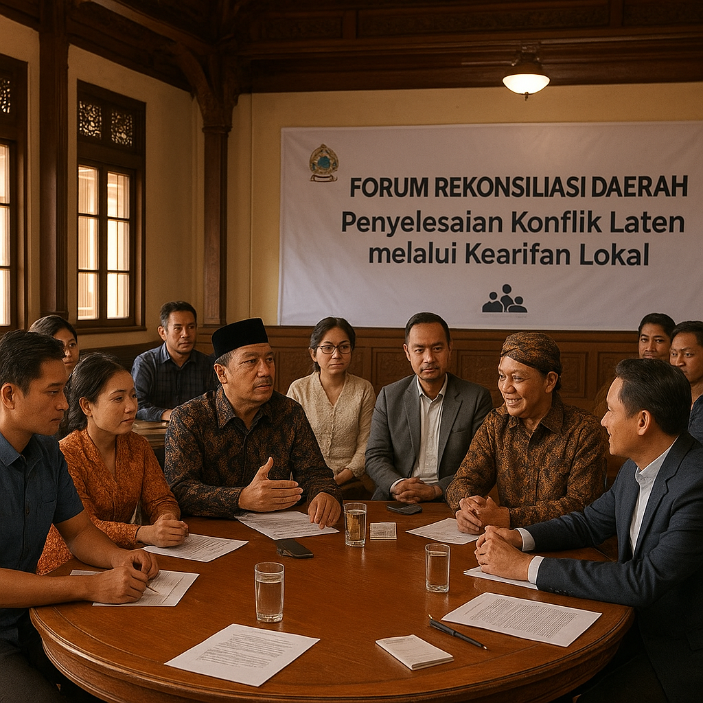 Forum Rekonsiliasi Daerah Bahas Penyelesaian Konflik Laten Melalui Kearifan Lokal