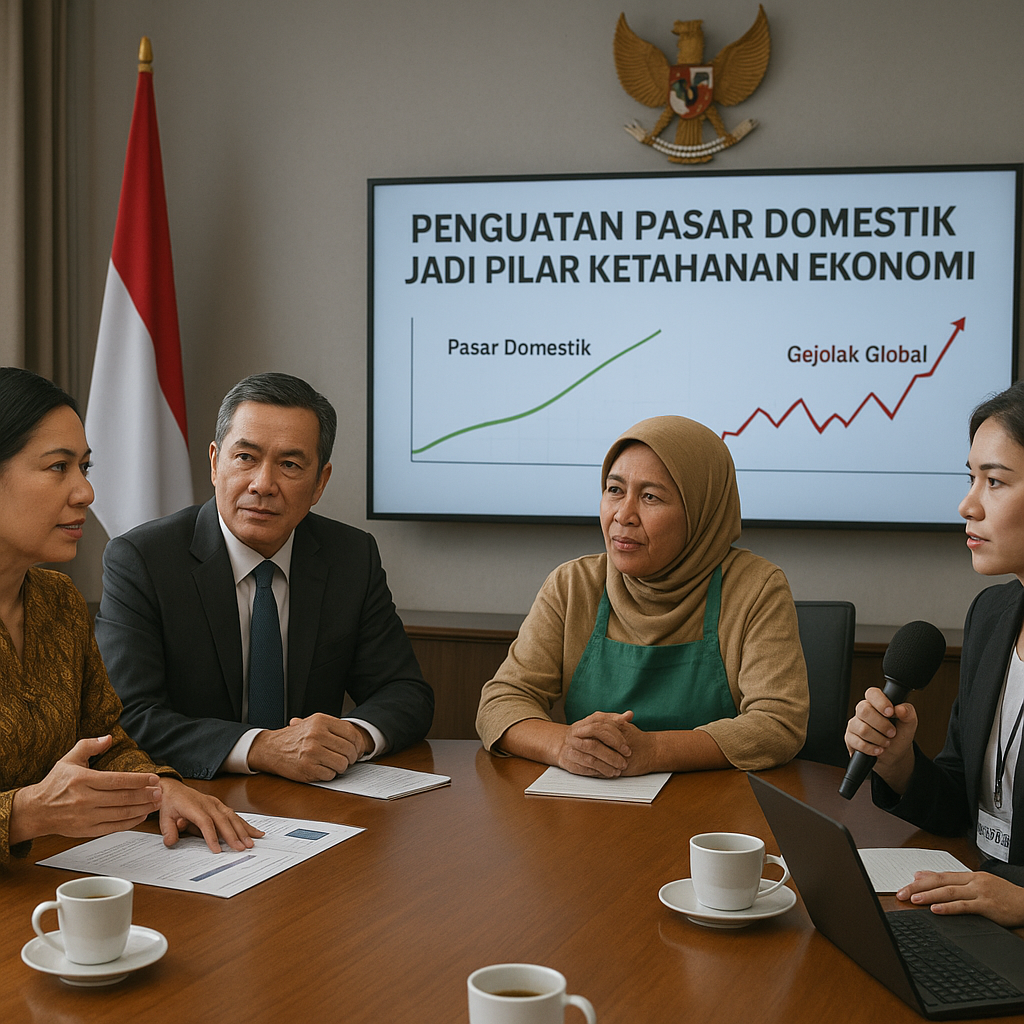 Penguatan Pasar Domestik Jadi Pilar Ketahanan Ekonomi di Tengah Gejolak Global