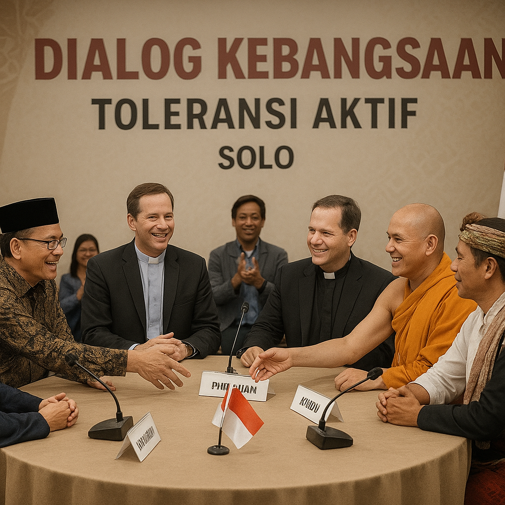 Tokoh Lintas Agama di Solo Gelar Dialog Kebangsaan, Tekankan Toleransi Aktif