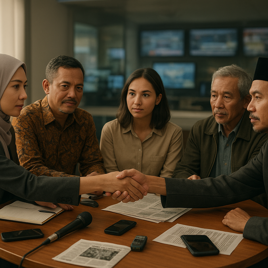 Opini: Memperkuat Peran Media Sebagai Juru Damai di Tenga Polarisasi