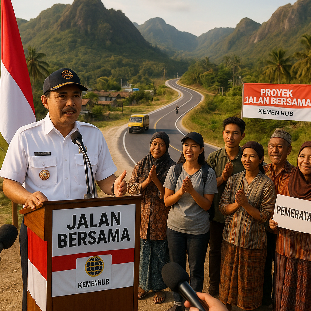 Kemenhub Luncurkan Program 'Jalan Bersama' untuk Akses Transportasi Daerah 3T