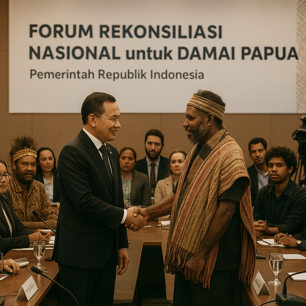 Pemerintah Gelar Forum Rekonsiliasi Nasional untuk Damai Papua