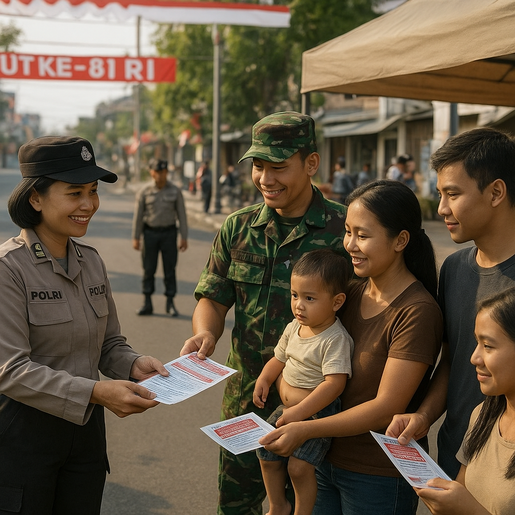 Stabilitas Politik dan Keamanan Kondusif Jelang HUT ke-81 RI