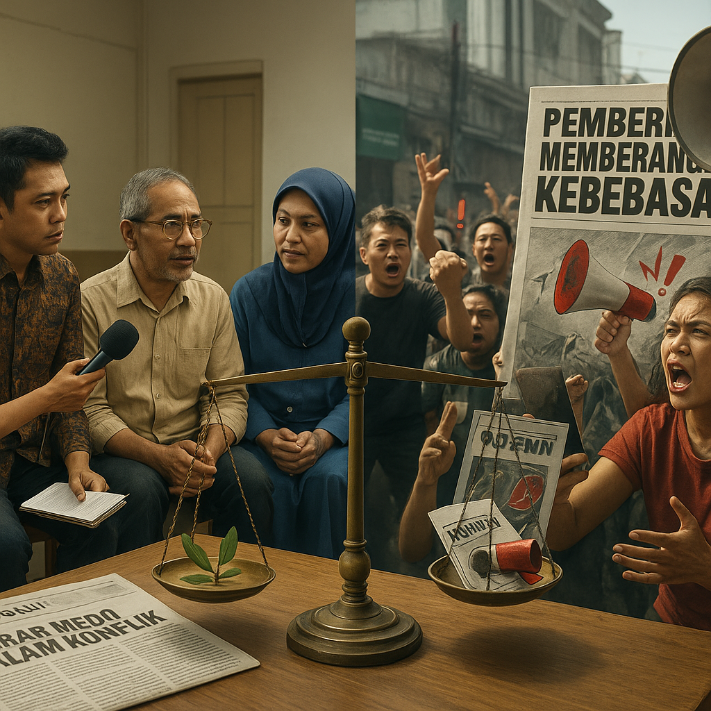 Opini: Peran Media dalam Konflik: Antara Memberi Ruang atau Memperuncing Permusuhan