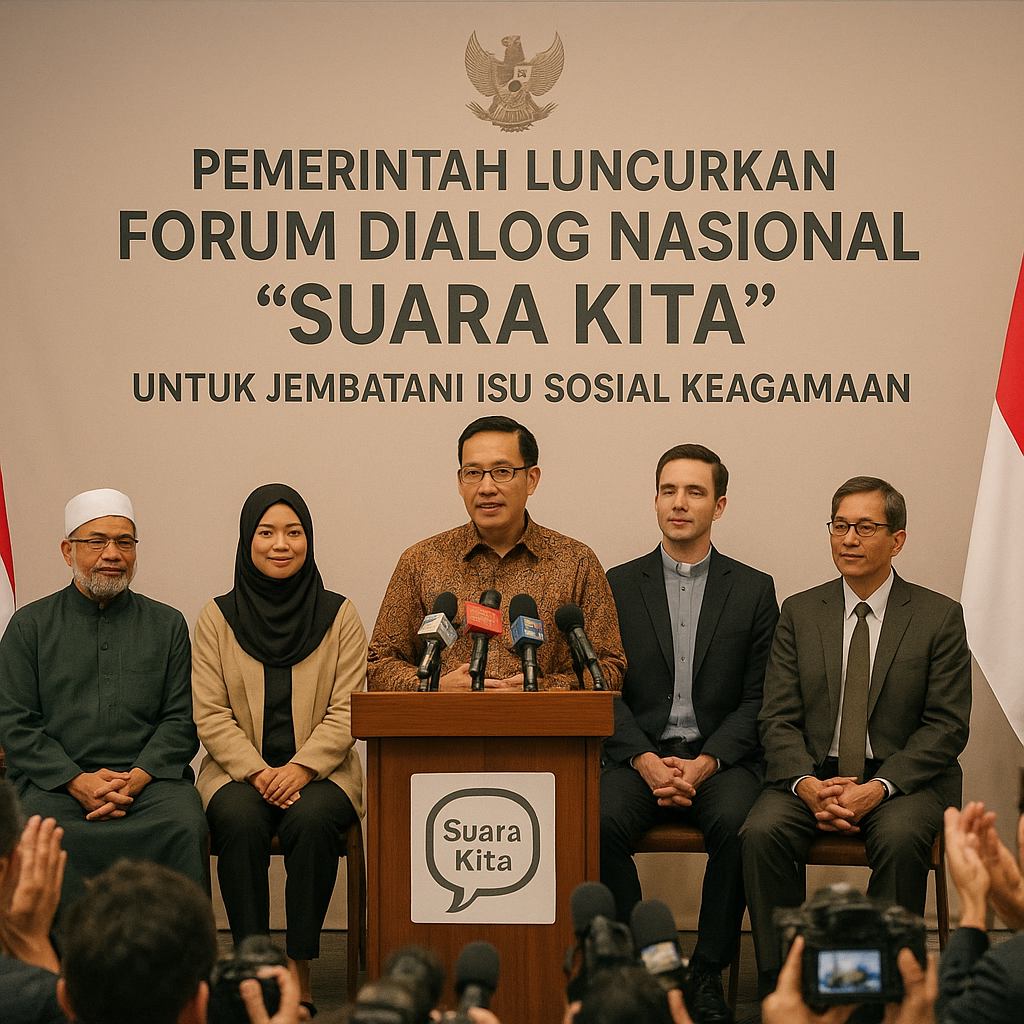 Pemerintah Luncurkan Forum Dialog Nasional 'Suara Kita' untuk Jembatani Isu Sosial Keagamaan