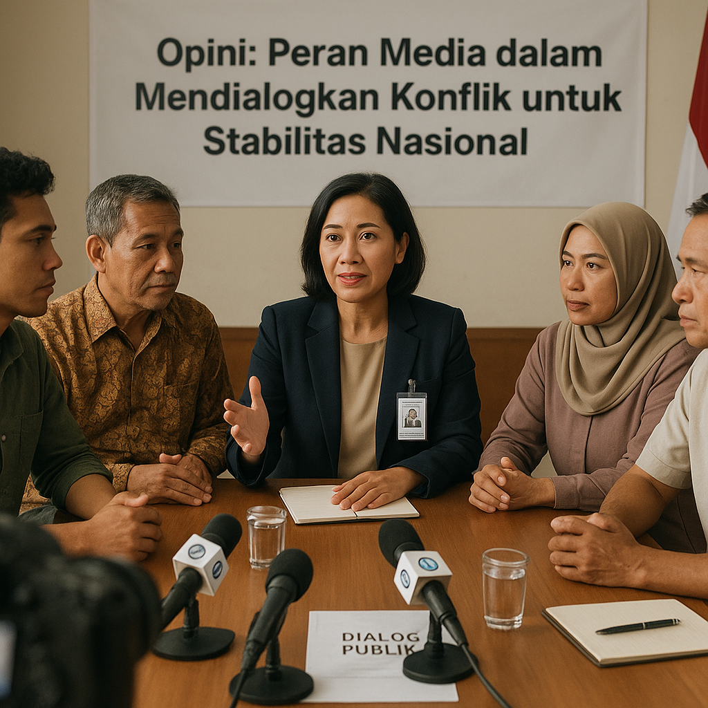 Opini: Peran Media dalam Mendialogkan Konflik untuk Stabilitas Nasional