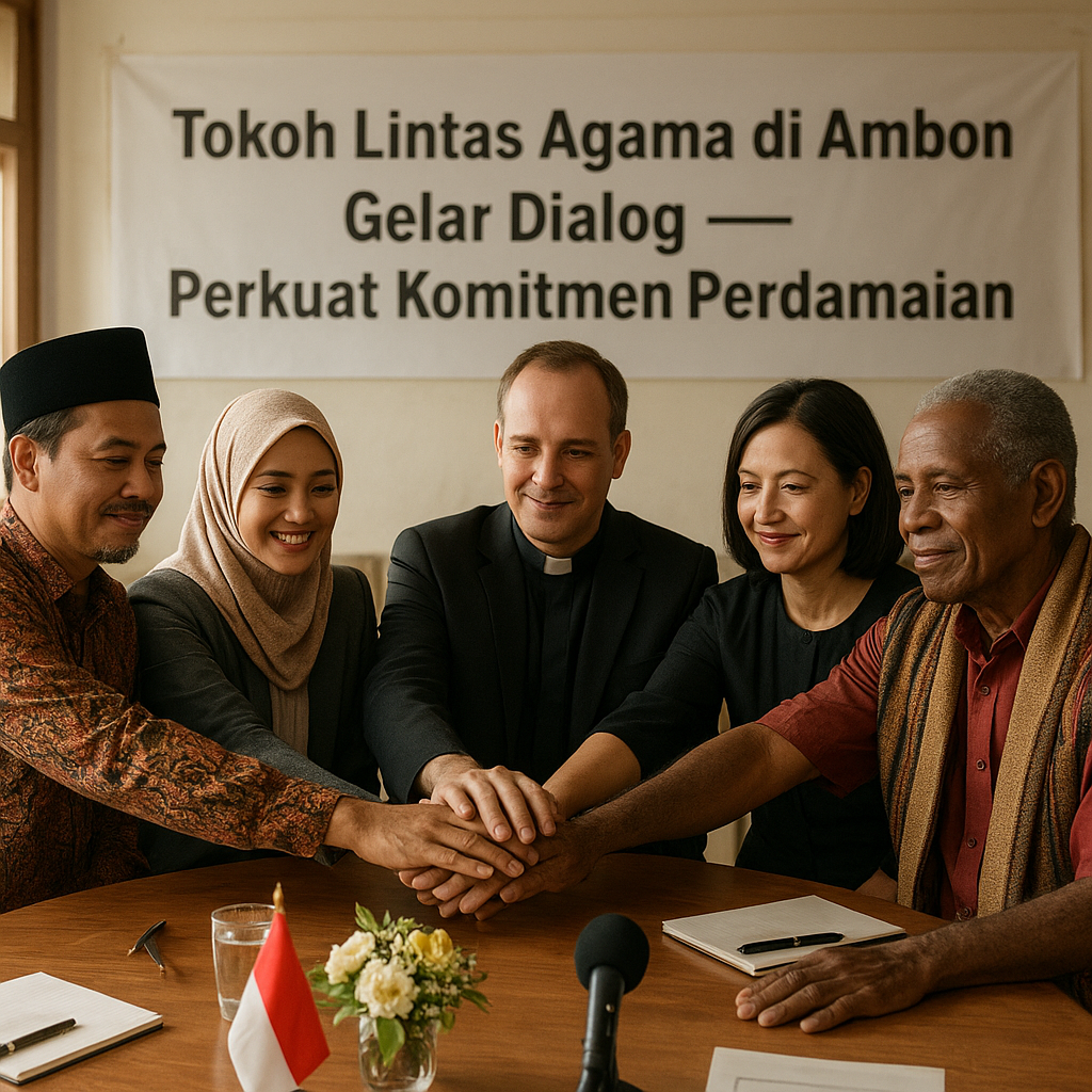 Tokoh Lintas Agama di Ambon Gelar Dialog, Perkuat Komitmen Perdamaian