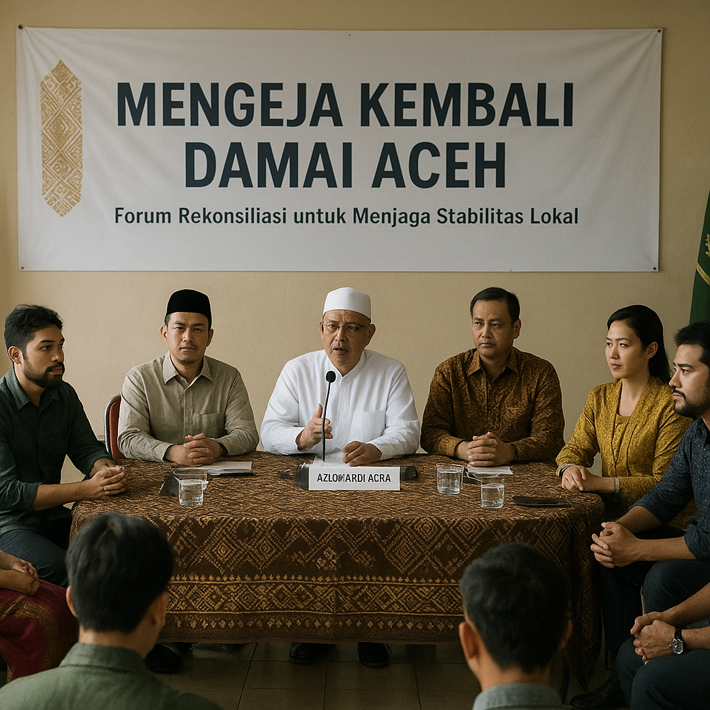 Forum Rekonsiliasi di Aceh Dipercaya Dapat Redakan Ketegangan Politik